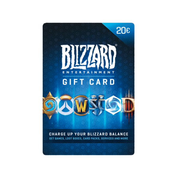 Blizzard Gift Card 20 EUR – Instant Battle.net Wallet Recharge | EogStore