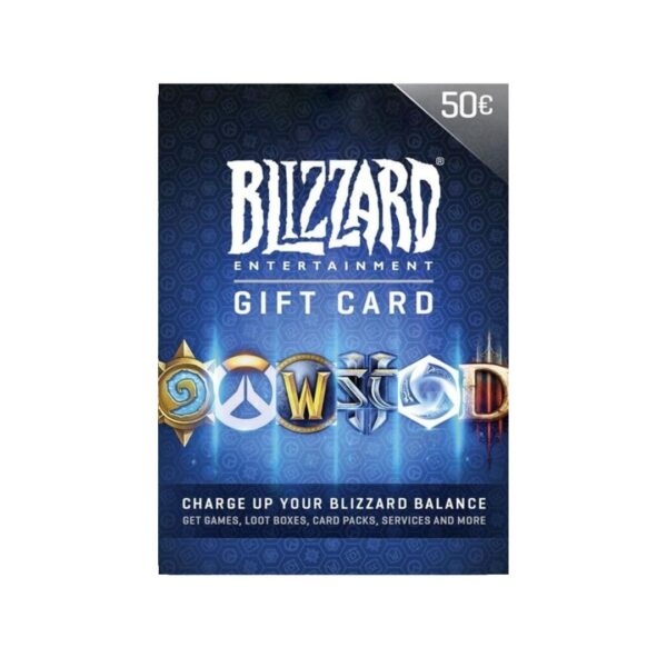 Blizzard Gift Card 50 EUR – Instant Battle.net Wallet Recharge | EogStore