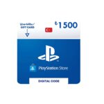PSN Gift Card Turkey 1500 TRY – Instant PlayStation Wallet Recharge | EogStore