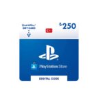 PSN Gift Card Turkey 250 TRY – Instant PlayStation Wallet Recharge | EogStore