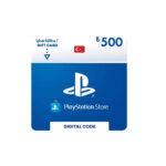 PSN Gift Card Turkey 500 TRY – Instant PlayStation Wallet Recharge | EogStore
