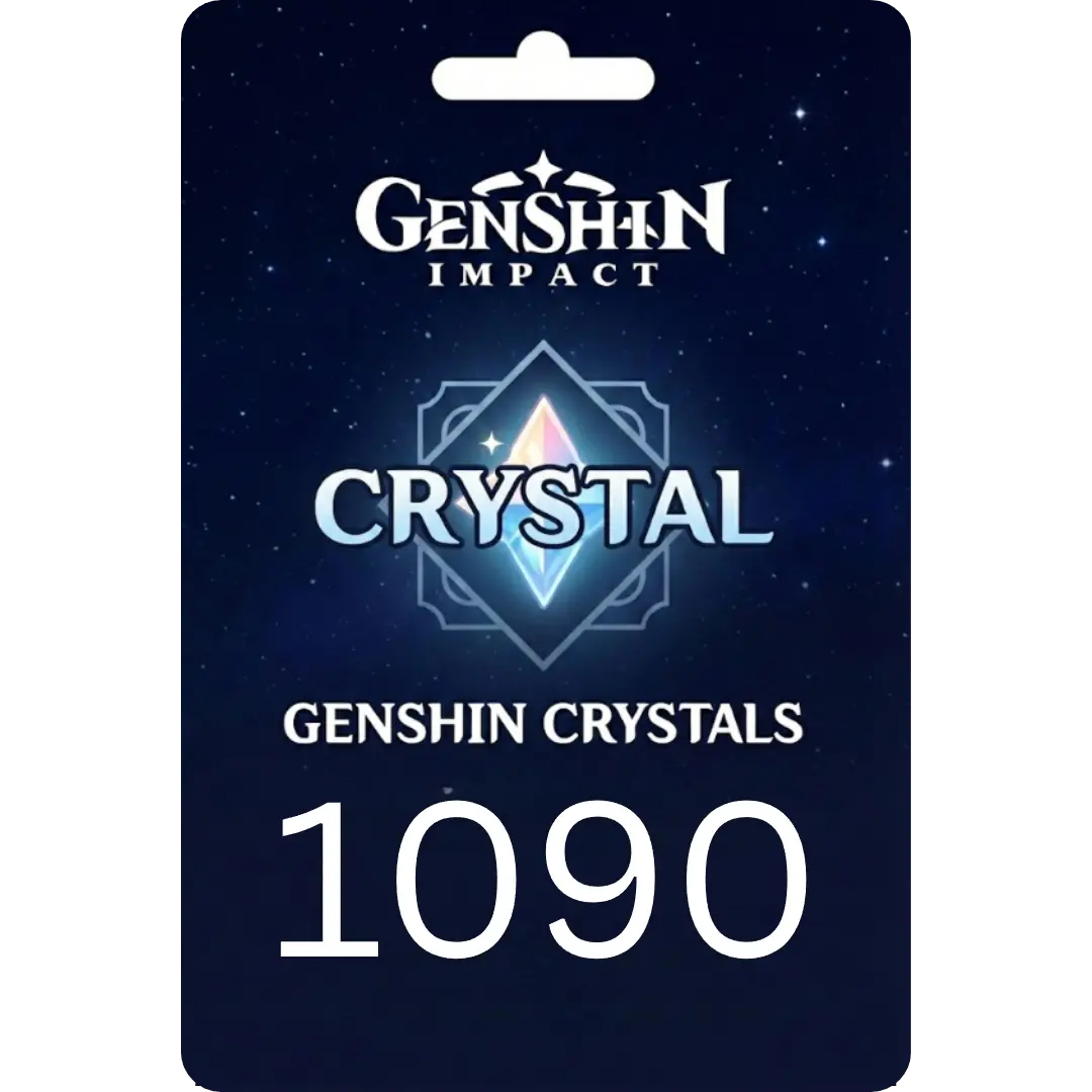 Genshin Impact Top Up 1090 Genshin Impact 1090 Genesis Crystals