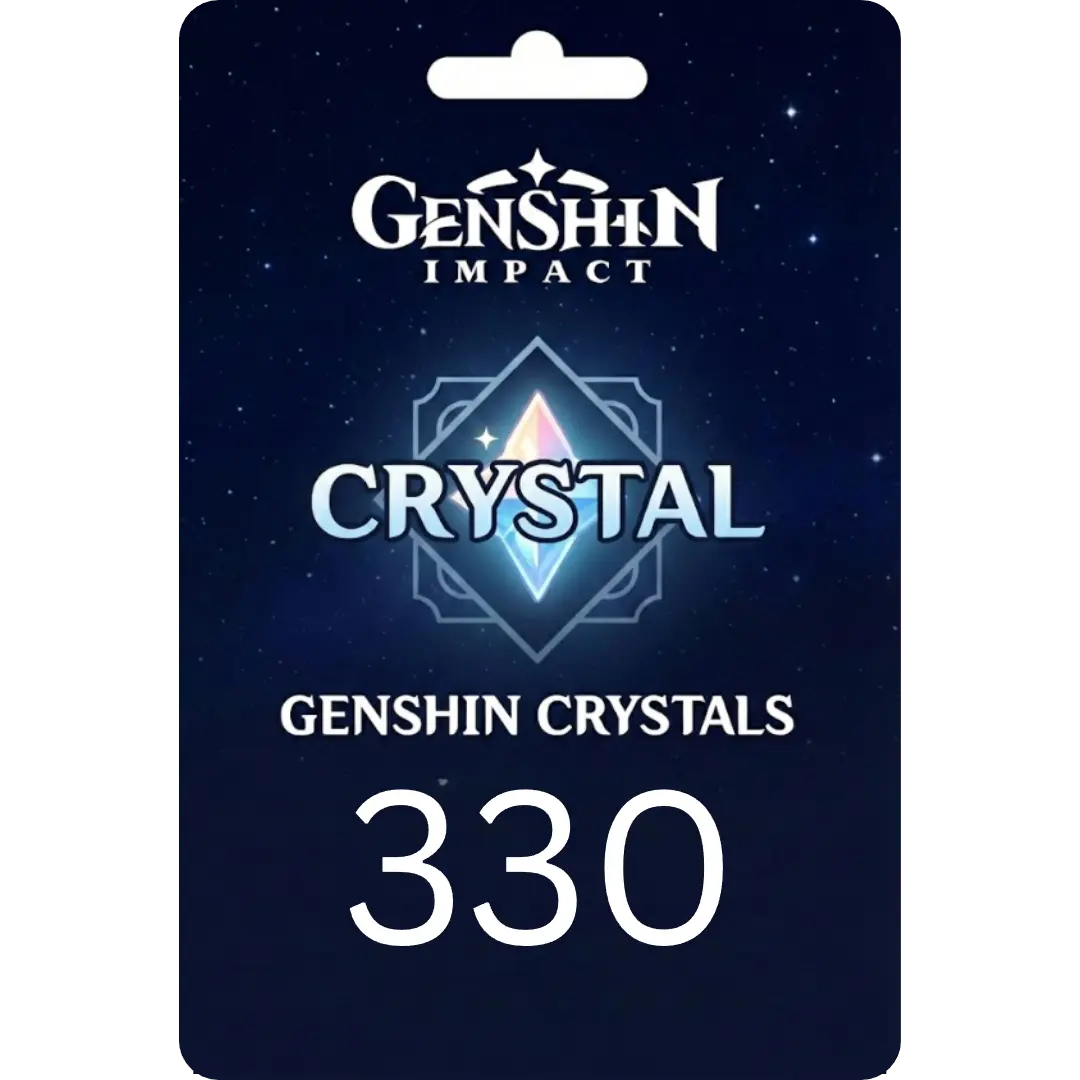 Genshin Impact Top Up 330 Genshin Impact 330 Genesis Crystals