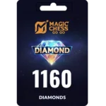 Magic Chess Go Go 1160 Diamonds top up eogstore