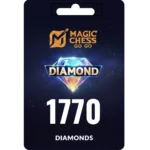 Magic Chess Go Go 1770 Diamonds VIP pack eogstore