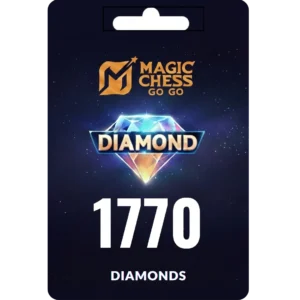 Magic Chess Go Go 1770 Diamonds VIP pack eogstore