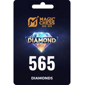 Magic Chess Go Go 565 Diamonds global voucher eogstore