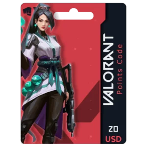Valorant 20 USD MENA Riot Cash redeem code
