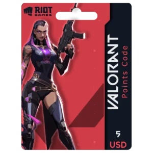 Valorant 5 USD MENA Riot Cash redeem code