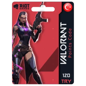 Valorant Gift Card 120 TRY Turkey redeem code