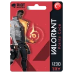Valorant Gift Card 1230 TRY Turkey redeem code