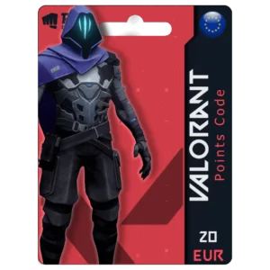 Valorant Gift Card 20 EUR Europe redeem code