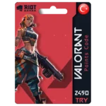 Valorant Gift Card 2450 TRY Turkey redeem code