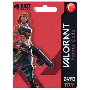 Valorant Gift Card 2450 TRY Turkey redeem code