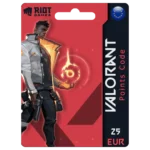Valorant Gift Card 25 EUR Europe redeem code