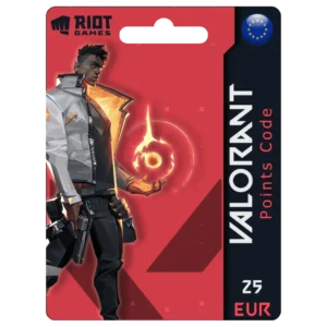 Valorant Gift Card 25 EUR Europe redeem code
