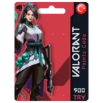 Valorant Gift Card 500 TRY Turkey redeem code