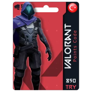 Valorant Gift Card 850 TRY Turkey redeem code
