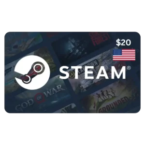 Steam Wallet Card 20 USD (USA) – EogStore