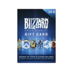 Battle.net Gift Card 10 EUR – Blizzard Wallet Top-Up – EogStore