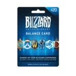 Battle.net Gift Card 20 USD – Blizzard Wallet Top-Up – EogStore