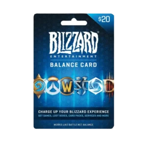 Battle.net Gift Card 20 USD – Blizzard Wallet Top-Up – EogStore