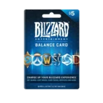 Battle.net Gift Card 5 USD – Blizzard Wallet Top-Up – EogStore