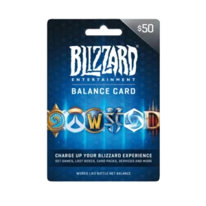 Battle.net Gift Card 50 USD – Blizzard Wallet Top-Up – EogStore