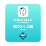 Bigo Live 4200 Diamonds gift card - 100 USD global top-up code