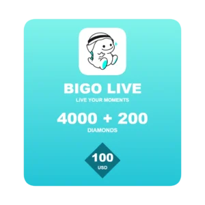 Bigo Live 4200 Diamonds gift card - 100 USD global top-up code
