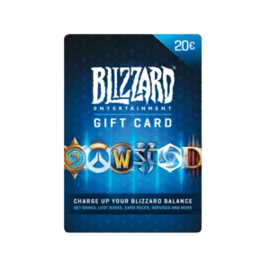 Blizzard Gift Card 20 EUR – Battle.net Wallet Top-Up – EogStore