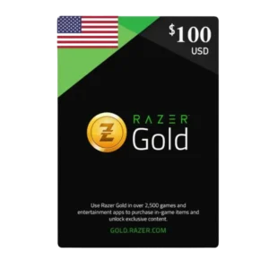 Razer Gold Gift Card 100 USD – EogStore