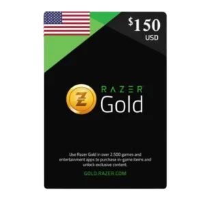 Razer Gold Gift Card 150 USD – EogStore