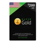Razer Gold Gift Card 200 USD – EogStore