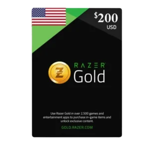 Razer Gold Gift Card 200 USD – EogStore