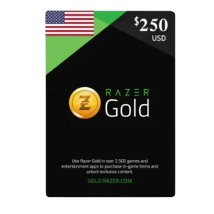 Razer Gold Gift Card 250 USD – EogStore