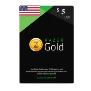 Razer Gold Gift Card 5 USD – EogStore