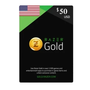 Razer Gold Gift Card 50 USD – EogStore