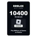Roblox 10400 Robux gift card - Europe