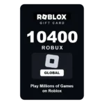 Roblox 10400 Robux gift card - Global