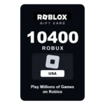 Roblox 10400 Robux gift card - USA
