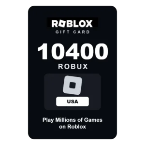 Roblox 10400 Robux gift card - USA
