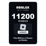 Roblox 11200 Robux gift card - Europe