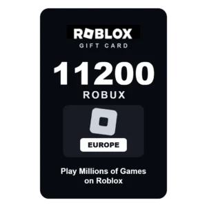 Roblox 11200 Robux gift card - Europe