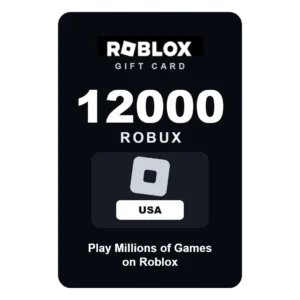 Roblox 12000 Robux gift card - USA