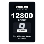 Roblox 12800 Robux gift card - Europe