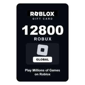 Roblox 12800 Robux gift card - Global