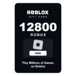 Roblox 12800 Robux gift card - USA