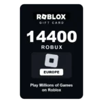 Roblox 14400 Robux gift card - Europe