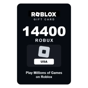 Roblox 14400 Robux gift card - USA
